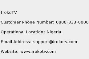 IrokoTV Phone Number Customer Service