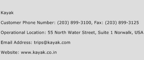 Kayak Phone Number Customer Service
