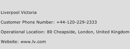 Liverpool Victoria Phone Number Customer Service