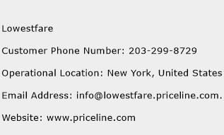 Lowestfare Phone Number Customer Service