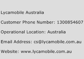 Lycamobile Australia Phone Number Customer Service