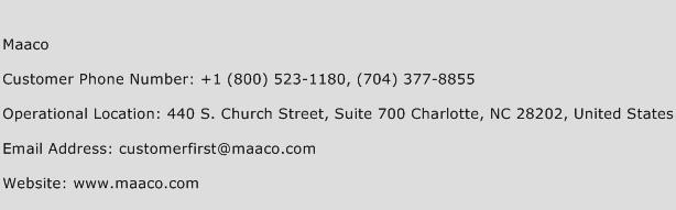 Maaco Phone Number Customer Service