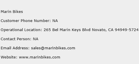 Marin Bikes Phone Number Customer Service