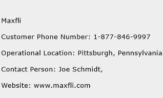 Maxfli Phone Number Customer Service
