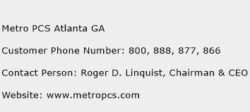 Metro PCS Atlanta GA Phone Number Customer Service