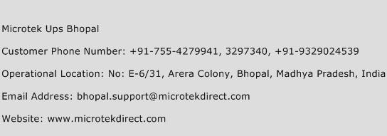 Microtek Ups Bhopal Phone Number Customer Service