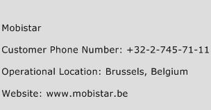 Mobistar Phone Number Customer Service
