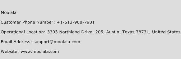 Moolala Phone Number Customer Service