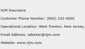 NJM Insurance Phone Number Customer Service