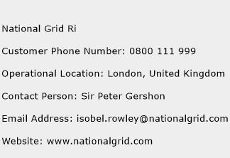 National Grid Ri Phone Number Customer Service