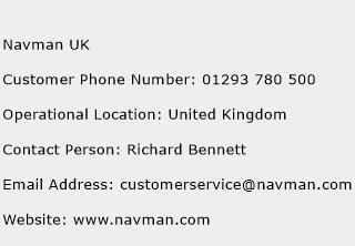 Navman UK Phone Number Customer Service