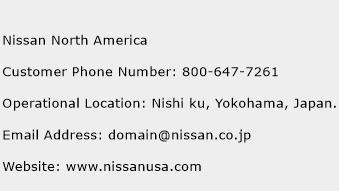 Nissan North America Phone Number Customer Service