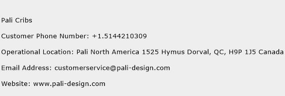 Pali Cribs Phone Number Customer Service