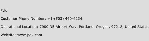 Pdx Phone Number Customer Service