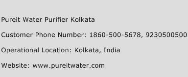 Pureit Water Purifier Kolkata Phone Number Customer Service