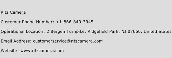 Ritz Camera Phone Number Customer Service