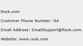 Rock.com Phone Number Customer Service