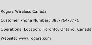 Rogers Wireless Canada Phone Number Customer Service