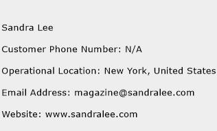 Sandra Lee Phone Number Customer Service