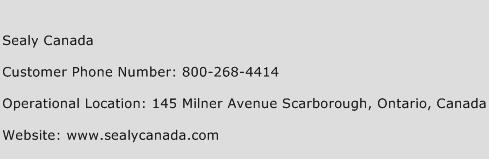 Sealy Canada Phone Number Customer Service