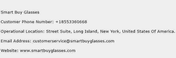 Smart Buy Glasses Phone Number Customer Service