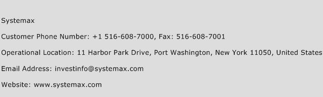 Systemax Phone Number Customer Service