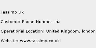 Tassimo UK Phone Number Customer Service