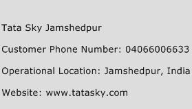 Tata Sky Jamshedpur Phone Number Customer Service