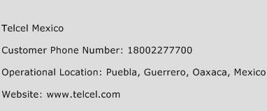 Telcel Mexico Phone Number Customer Service