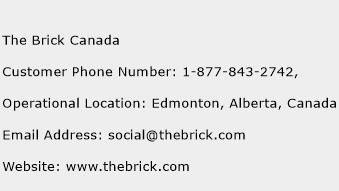 The Brick Canada Phone Number Customer Service
