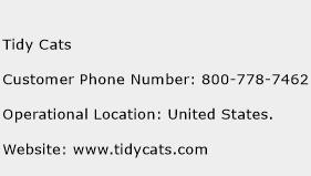 Tidy Cats Phone Number Customer Service