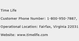 Time Life Phone Number Customer Service