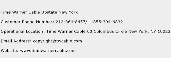 Time Warner Cable Upstate New York Phone Number Customer Service