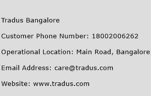 Tradus Bangalore Phone Number Customer Service