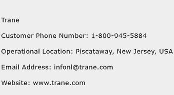 Trane Phone Number Customer Service