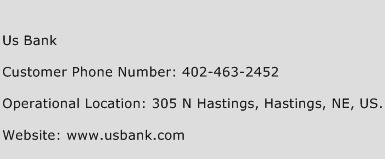 US Bank Phone Number Customer Service