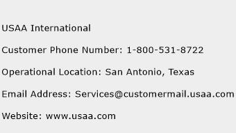 USAA International Phone Number Customer Service