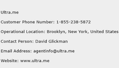 Ultra.me Phone Number Customer Service