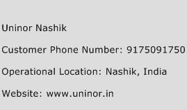 Uninor Nashik Phone Number Customer Service