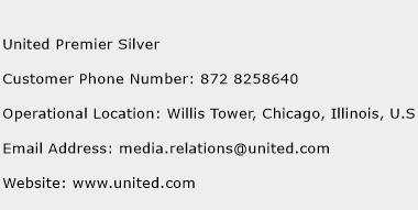 United Premier Silver Phone Number Customer Service