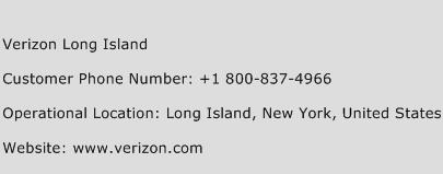 Verizon Long Island Phone Number Customer Service