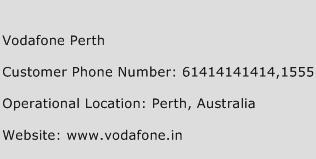 Vodafone Perth Phone Number Customer Service
