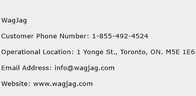 WagJag Phone Number Customer Service