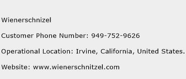 Wienerschnizel Phone Number Customer Service
