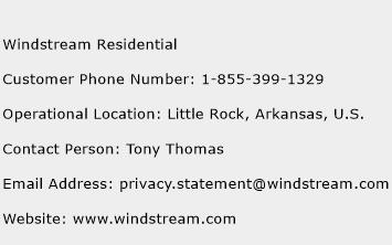 Windstream Residential Phone Number Customer Service