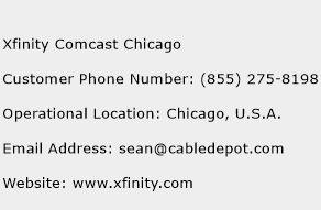 Xfinity Comcast Chicago Phone Number Customer Service