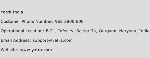 Yatra India Phone Number Customer Service