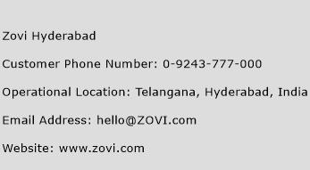Zovi Hyderabad Phone Number Customer Service
