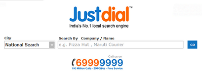 Justdial customer care number